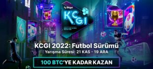 Bitget, 100 BTC Ödül Havuzlu KCGI 2022: Futbol yarışmasını başlatıyor
