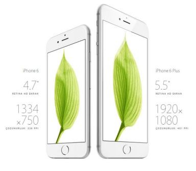 iPhone 6 Tanıtım – iPhone 6 ve 6 Plus Boyutlar 3