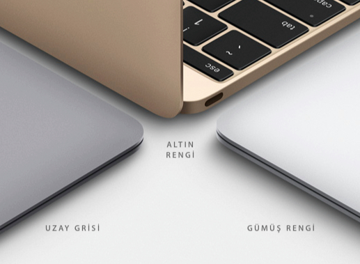 Live A+ – MacBook Renkleri